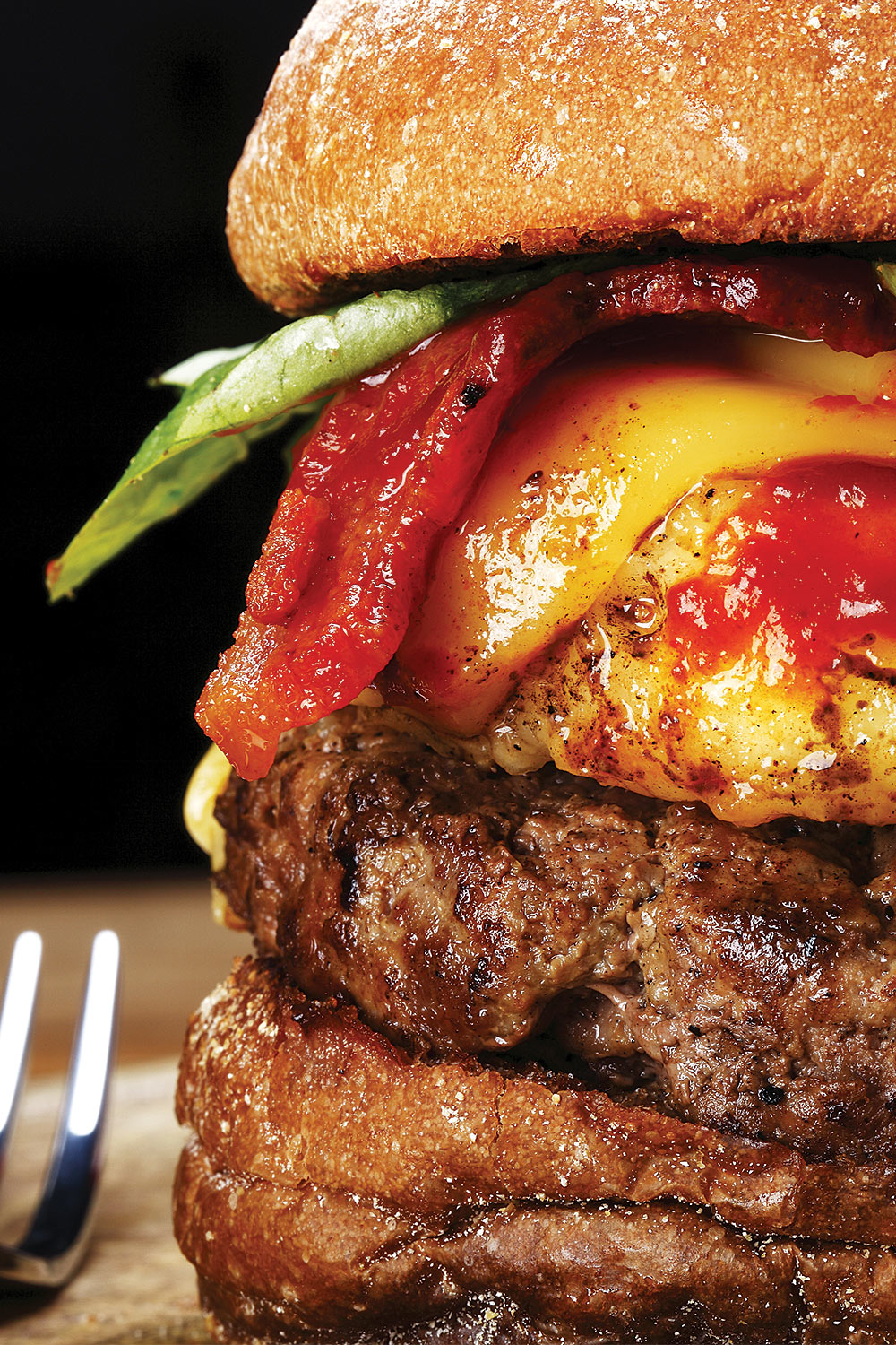 Wood Grilled Burger - Fresh On The Menu Recipe