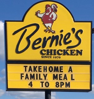 Bernie’s Chicken  - Fresh On The Menu