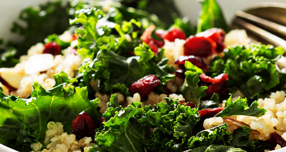 Kale, Apple and Quinoa Salad - Fresh On The Menu Recipe