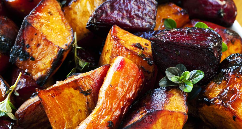 Roasted Balsamic Beets and Carrots - Fresh On The Menu Recipe