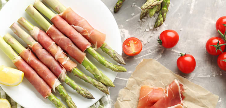 Prosciutto Wrapped Asparagus - Fresh On The Menu Recipe