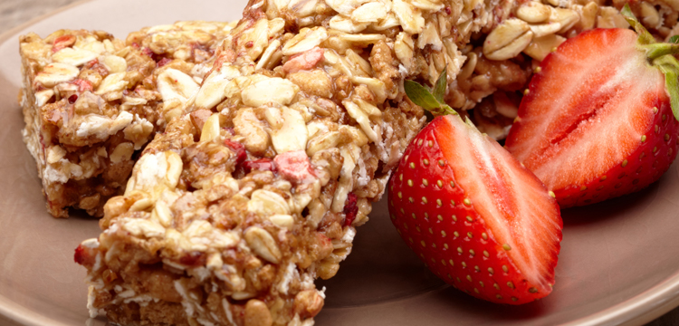 Strawberry Granola Bars - Fresh On The Menu Recipe