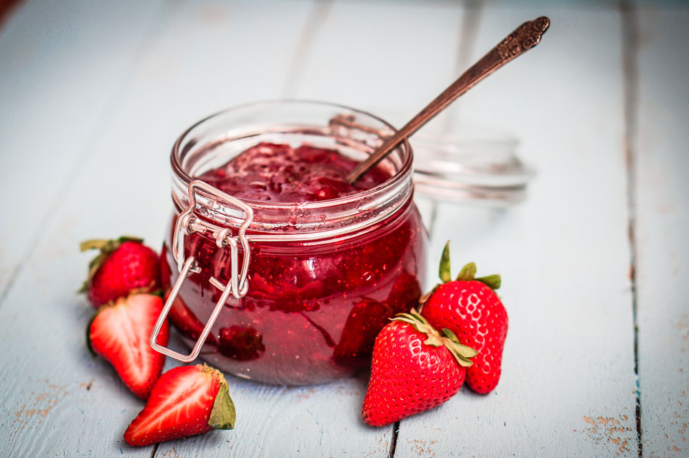 Easy Strawberry Jam - Fresh On The Menu Recipe