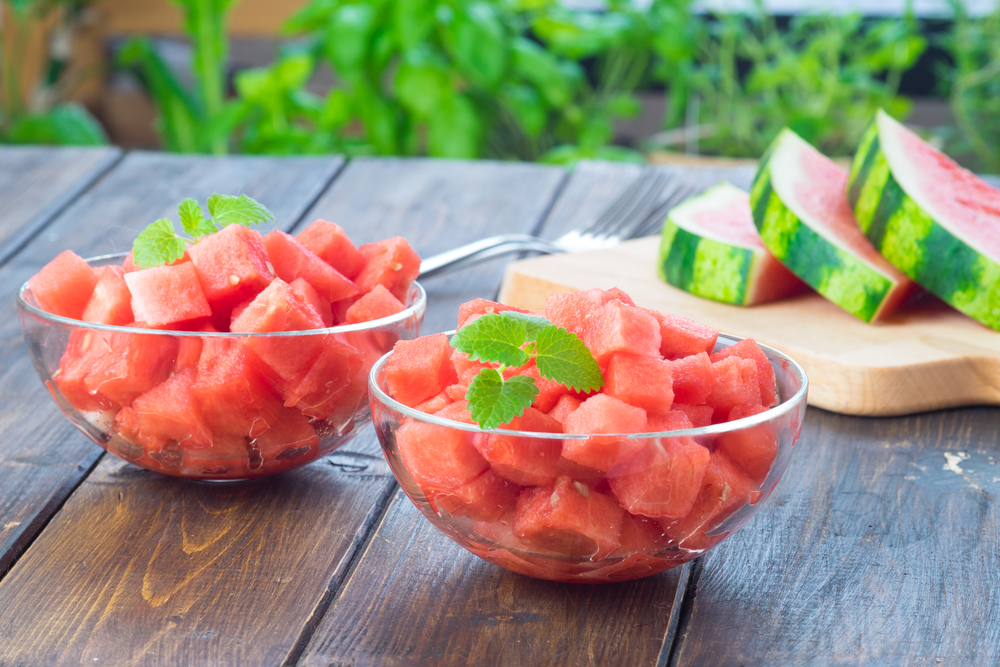 Honey Glazed Watermelon Bites - Fresh On The Menu Recipe