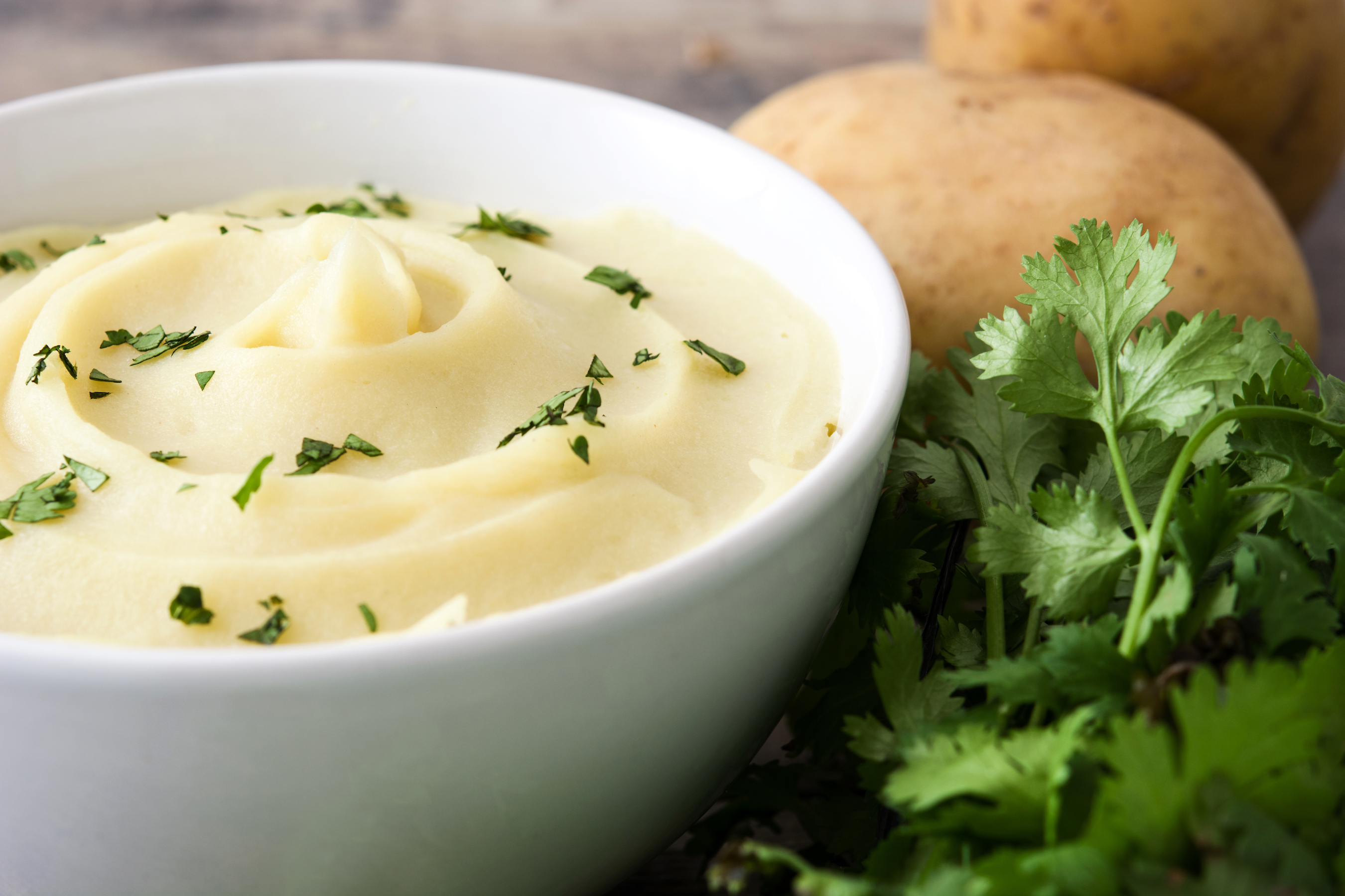Traditional Mashed Potatoes - Fresh On The Menu Recipe