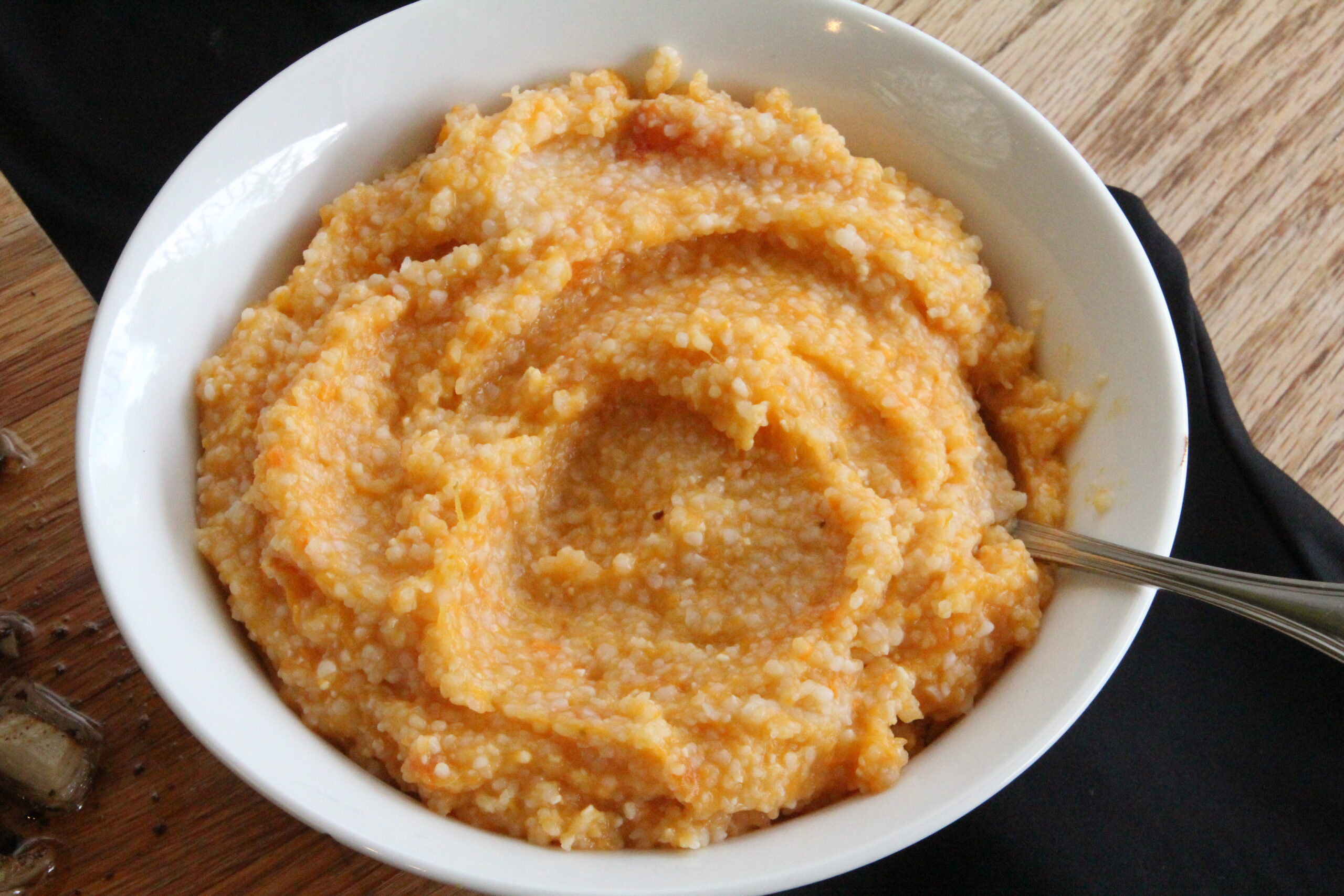 Spotted Salamander Sweet Potato Grits