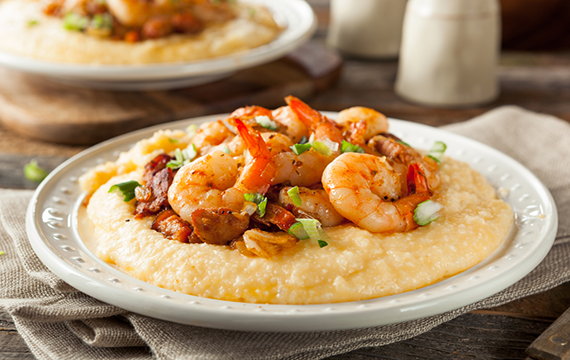 Southside Smokehouse Shrimp & Grits - Fresh On The Menu Recipe